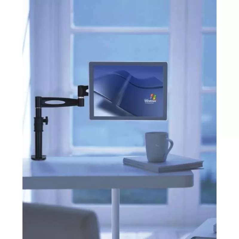 Techy 13-27 Zoll Tischständer für Monitor Mittelarm neigbar ICA-LCD 501BK