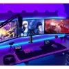 Techly 13-24 Zoll Tischständer für 3 Monitore mit Klemme ICA-LCD 482-T