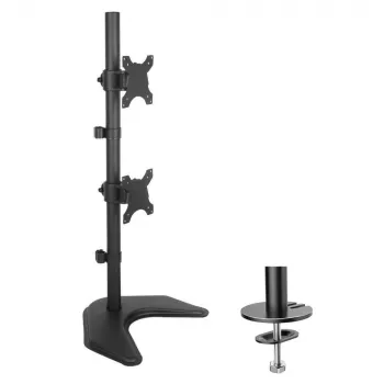 Techly ICA-LCD 2520V Monitorhalterung / Standfuß 68.6 cm (27 Zoll) Schreibtisch Schwarz