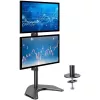 Techly ICA-LCD 2520V Monitorhalterung / Standfuß 68.6 cm (27 Zoll) Schreibtisch Schwarz