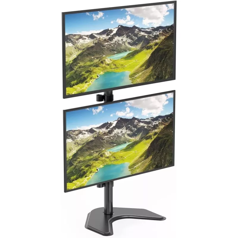 Techly ICA-LCD 2520V Monitorhalterung / Standfuß 68.6 cm (27 Zoll) Schreibtisch Schwarz