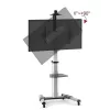 Techly Bodenständer Rollwagen für LCD / LED / Plasma 37-70 mit Ablage ” ICA-TR15
