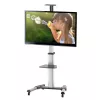 Techly Bodenständer Rollwagen für LCD / LED / Plasma 37-70 mit Ablage ” ICA-TR15