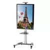 Techly Bodenständer Rollwagen für LCD / LED / Plasma 37-70 mit Ablage ” ICA-TR15