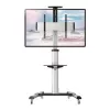 Techly Bodenständer Rollwagen für LCD / LED / Plasma 37-70 mit Ablage ” ICA-TR15