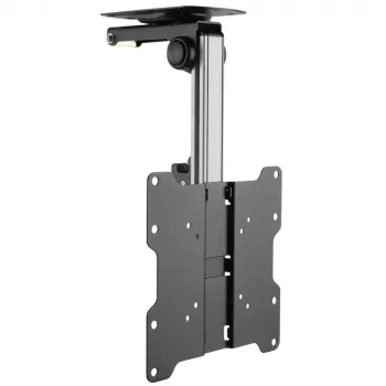 Techly Faltbare einziehbare Deckenhalterung für TV LED/LCD 17 Zoll–37 Zoll Schwarz
