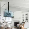Techly Teleskop-Universal-Deckenhalterung für 2 TV LED LCD 32-55 Zoll ICA-CPLB 944D