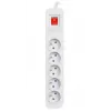 Steckdosenleiste ARMAC ARC 5 — 5 Steckdosen, 1,5 m Kabel, grau