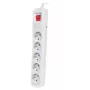 Steckdosenleiste ARMAC ARC 5 — 5 Steckdosen, 3 m Kabel, grau