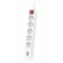 Hama 44133758 Stromverlängerung 1,4 m 5 AC-Steckdosen Innenbereich Weiß