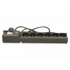 Überspannungsschutz lestar LX 610 G-A – 6 AC-Ausgänge, IEC 320, 1,5 m Kabel, 155 J, 230 V, schwarz