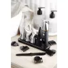 Elektrisches Pflegeset Adler AD 2946 – kabelloser 5-in-1-Herrentrimmer, 4 Längenstufen, 60 Min. Laufzeit, Schwarz/Edelstahl