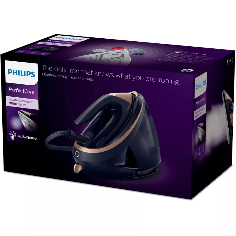 Dampfbügelstation Philips PSG9050/20 — 3100 W, 1,8 l abnehmbarer Tank, 9 bar, SteamGlide Elite-Bügelsohle