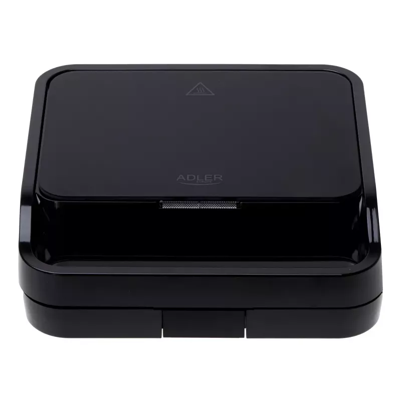 Sandwichmaker 2-in-1 Adler AD 3070b — 850 W, 2 Platten, schwarz