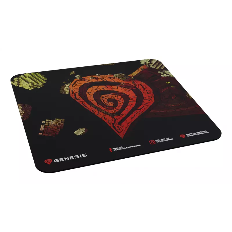 GENESIS Ancient Stone, Mehrfarbig, Bild, Stoff, Gummi, Gaming-Mauspad