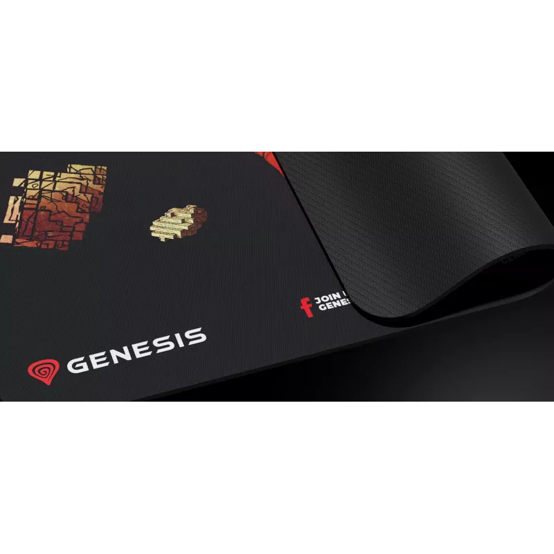 GENESIS Ancient Stone, Mehrfarbig, Bild, Stoff, Gummi, Gaming-Mauspad
