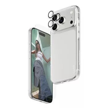 PanzerGlass 3-in-1 Combo Bundle für iPhone 17 Pro CR40572 — Displayschutz, Kameraabdeckung und Hülle