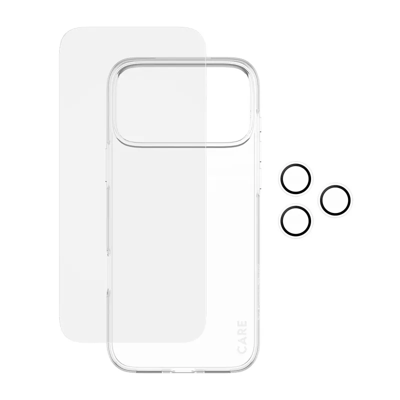 Bildschirmschutz-, Hüllen- und Kameralinsenschutz-Kombi PanzerGlass für iPhone 17 Pro Max CR60725