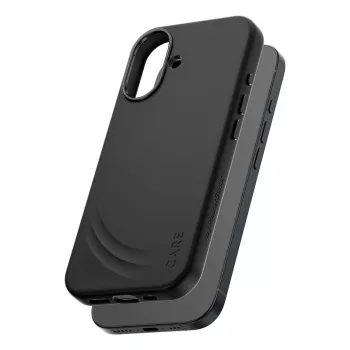 Schutzhülle PanzerGlass CARE Feature FLOW Case Schwarz mit MagSafe für iPhone 17