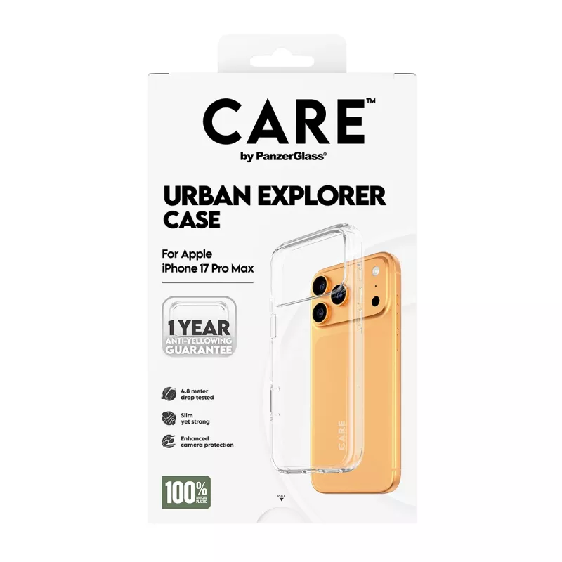 Schutzhülle PanzerGlass CARE Urban Explorer Transparent für iPhone 17 Pro Max