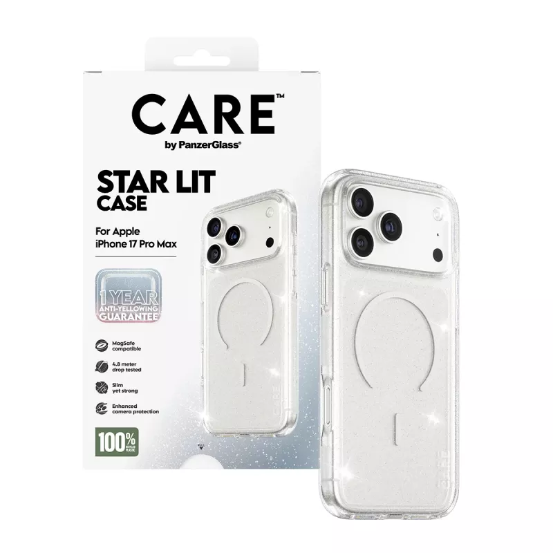 Cover PanzerGlass CARE by Flagship Case Urban Explorer Star Lit White MagSafe iPhone 17 Pro Max