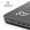Hardshell-Hülle Zagg für MacBook Air 13 (M3/M2) – Smoke, passgenaue Schutzhülle