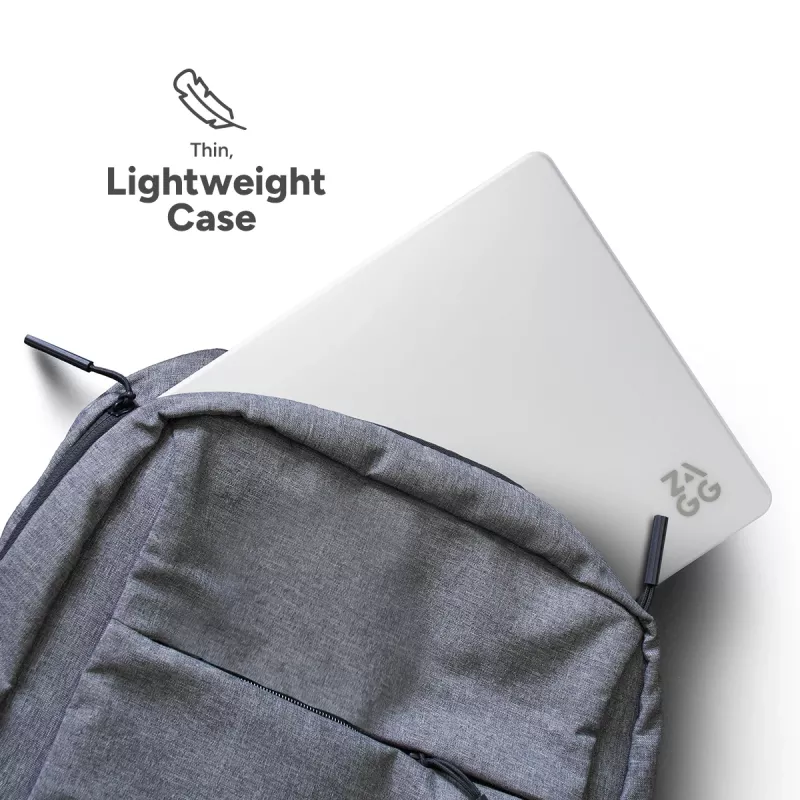 Zagg Hardshell-Hülle für MacBook Pro 16 M3/M2/M1 Clear – transparente Schutzschale