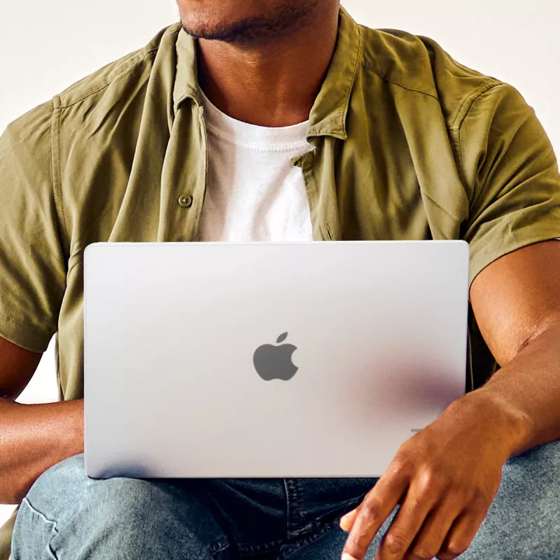 Zagg Hardshell-Hülle für MacBook Pro 16 M3/M2/M1 Clear – transparente Schutzschale