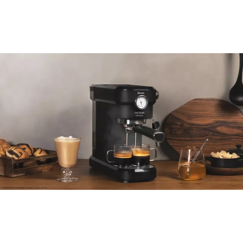 Cecotec Cafelizzia 790 Black Pro Espressomaschine, 1,2 l, 20 bar, Schwarz