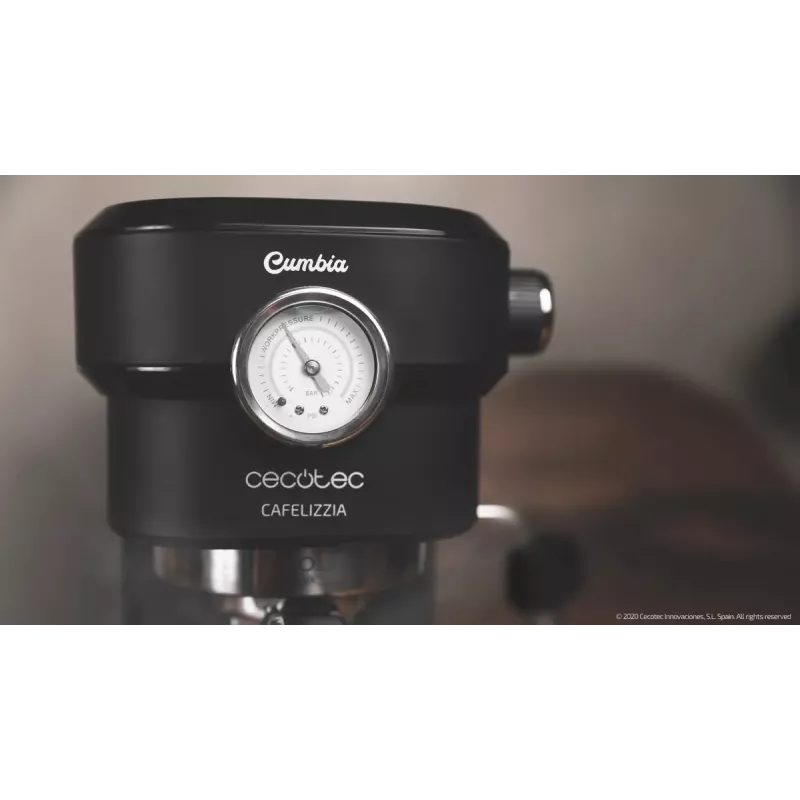 Cecotec Cafelizzia 790 Black Pro Espressomaschine, 1,2 l, 20 bar, Schwarz