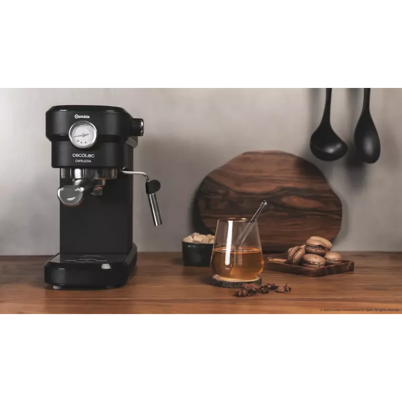 Cecotec Cafelizzia 790 Black Pro Espressomaschine, 1,2 l, 20 bar, Schwarz