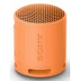 Sony SRS-XB100 - Tragbarer drahtloser Bluetooth-Lautsprecher, robust IP67 wasser- und staubdicht, 16 Stunden Akku, Eco, Outdoor und Reise in Orange