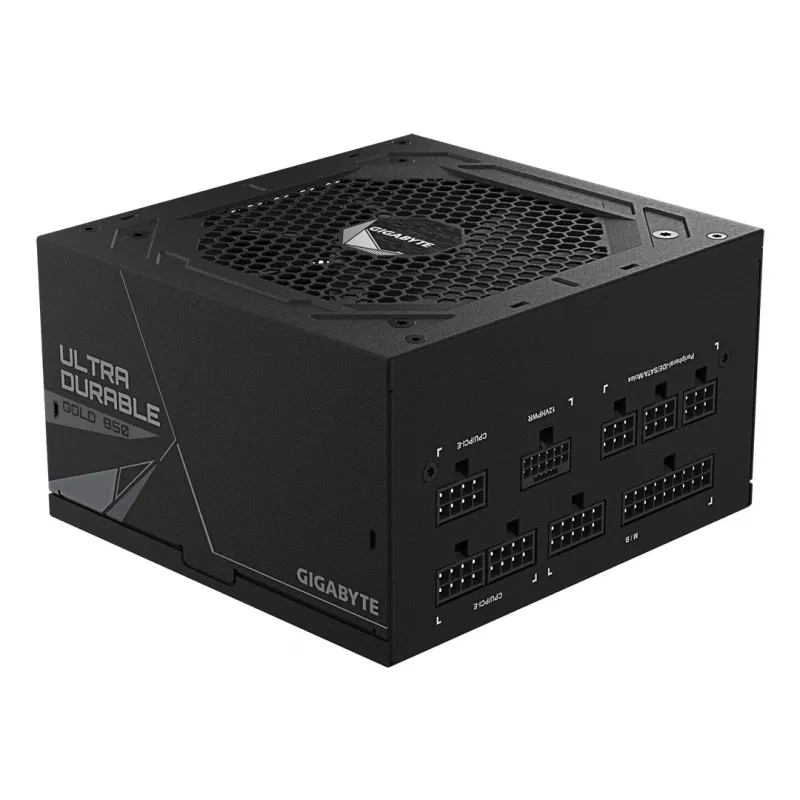 GIGABYTE UD850GM PG5 V2 Netzteil- PCIe Gen 5.1, 80 PLUS Gold, vollmodularer Aufbau, 120mm Lüfter, ATX 3.1 kompatibel, EU-Stecker