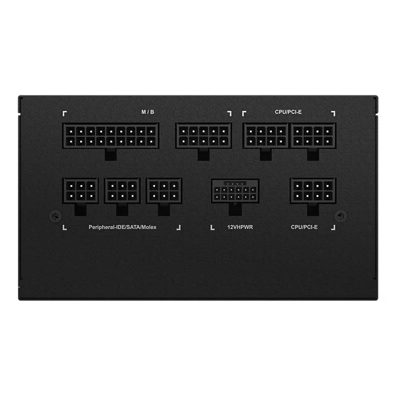 GIGABYTE UD850GM PG5 V2 Netzteil- PCIe Gen 5.1, 80 PLUS Gold, vollmodularer Aufbau, 120mm Lüfter, ATX 3.1 kompatibel, EU-Stecker