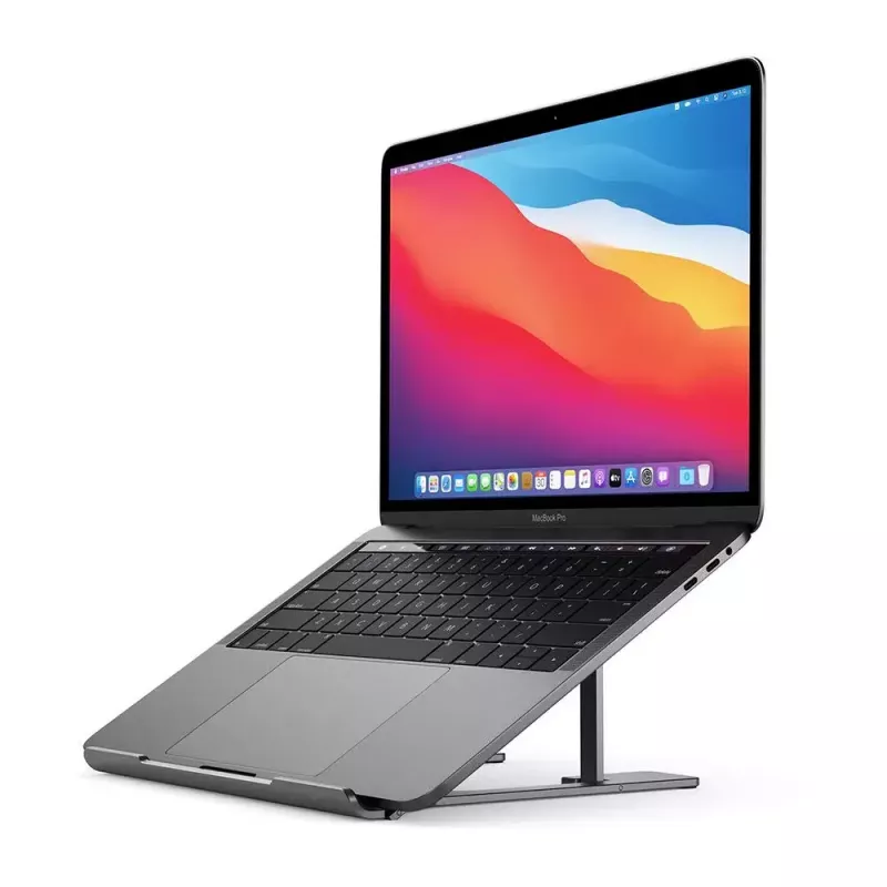 Laptopständer ALOGIC Metro AAL6APNS-SGR Grau Aluminium Verstellbar Tragbar