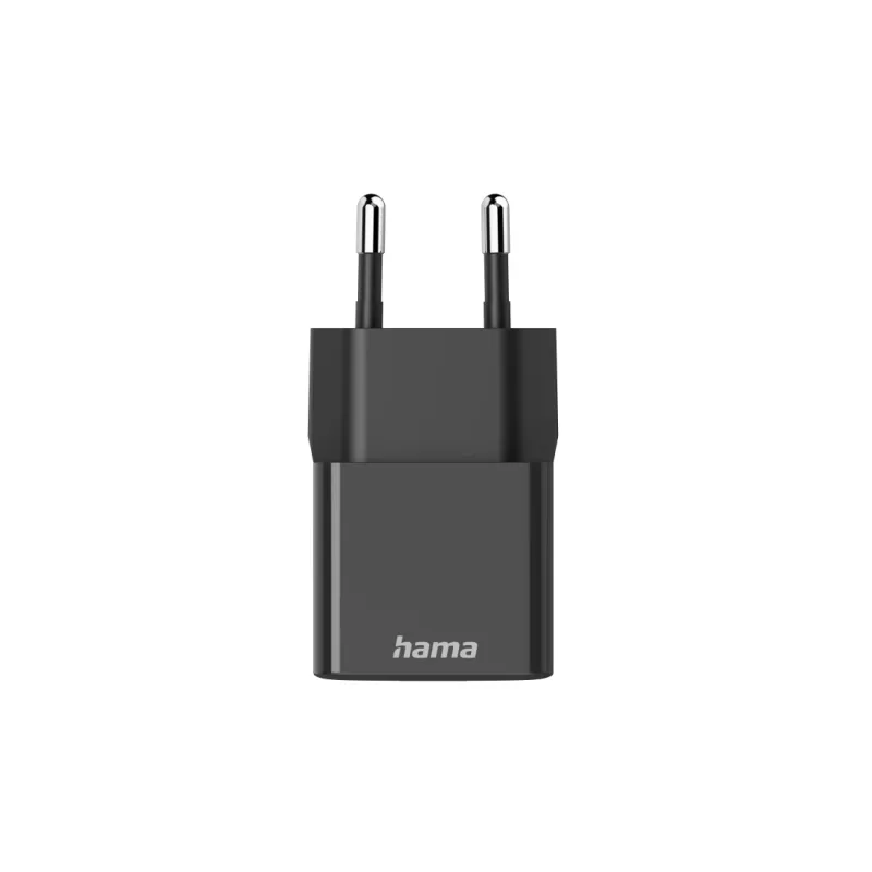 Hama 00201651 mobiles Ladegerät Headset, Powerbank, Smartphone, Tablet Schwarz AC Schnellladung Indoor