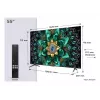 TV TCL 55Q6C 55 Zoll QD-Mini LED 4K Ultra HD, 3840×2160, Google TV, HDMI 2.1, 2.1ch 40W, HDR10+