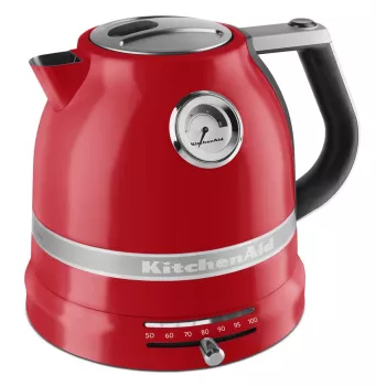 Elektro-Wasserkocher KITCHENAID 1,5 L 2400 W, Edelstahl/Aluminium, 7 Temperatureinstellungen, Imperial Red