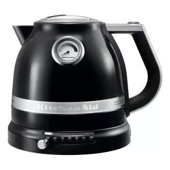 Elektrischer Wasserkocher KITCHENAID 1,5 L 2400 W Schwarz, 7 Temperatureinstellungen, Edelstahl/Aluminium