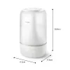 Philips 1000 series HU1510/04 Luftbefeuchter Ultraschall 3 L Weiß 19 W