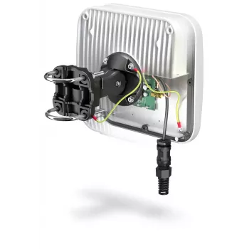 Richtantenne QuWireless QuMax PoE/LAN, Multiband 0,694–2,7 GHz, bis zu 6 dBi, weiß