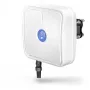 Richtantenne QuWireless QuMax PoE/LAN, Multiband 0,694–2,7 GHz, bis zu 6 dBi, weiß