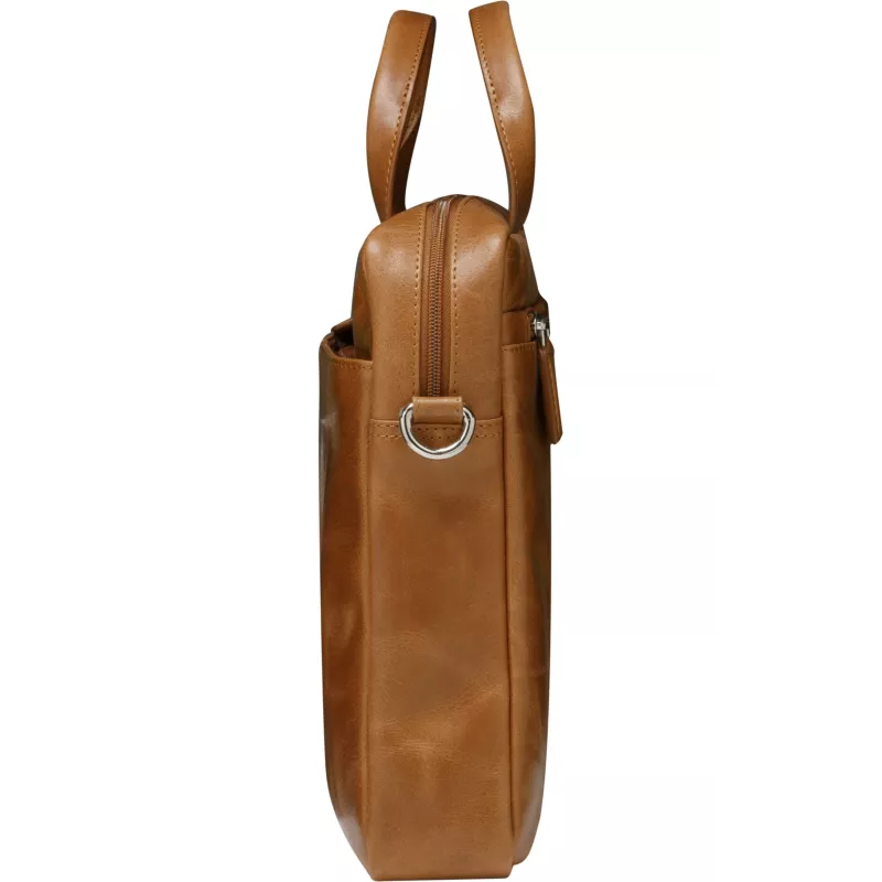 Laptop-Toploader-Tasche d bramante dbramante1928 Amalienborg 15 Zoll Tan – Schultergurt, 1,02 kg