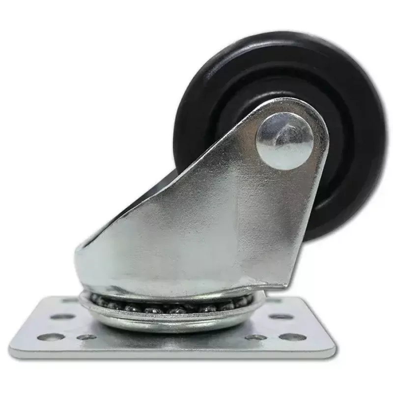 Rollen-Set für Rack QOLTEC 4 Stück ohne Feststellung Modell 54508