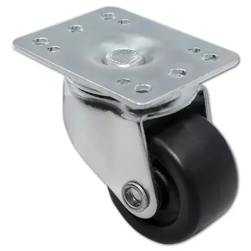 Rollen-Set für Rack QOLTEC 4 Stück ohne Feststellung Modell 54508
