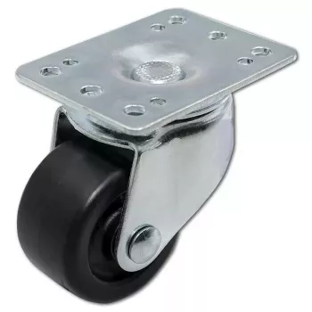 Rollen-Set für Rack QOLTEC 4 Stück ohne Feststellung Modell 54508