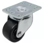 Rollen-Set für Rack QOLTEC 4 Stück ohne Feststellung Modell 54508