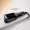 Haarcrimper BABYLISS BAB2512EPCE – kabelgebundene Keramik-Turmalin-Platten, 5 Heizstufen, max. 200 °C, 2,7 m Drehkabel, 0,89 kg, Schwarz mit Pink-Warmton