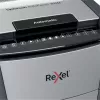 Rexel Optimum Auto+ 300M Papiervernichter Mikroschnitt 55 dB 23 cm Schwarz, Grau