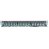 Intellinet Patch Panel, Cat6, FTP, 24-Port, 1U, geschirmt, 90° Top-Entry LSA-Leisten, Schwarz